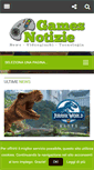 Mobile Screenshot of gamesnotizie.com